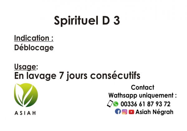 Spirituel D3